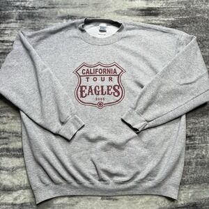 Vintage Y2K Eagles 2005 California Tour Gildan Crewneck Sweatshirt XL